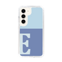 Slim Protection Case［ Original - initial two tone - E blue ］