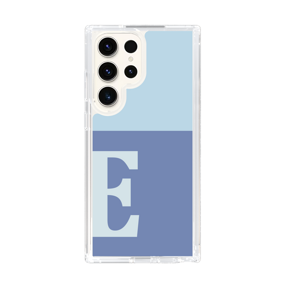 Slim Protection Case［ Original - initial two tone - E blue ］