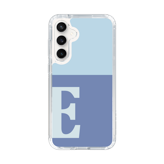 Slim Protection Case［ Original - initial two tone - E blue ］