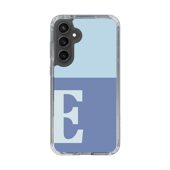 Slim Protection Case［ Original - initial two tone - E blue ］