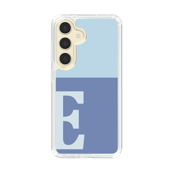 Slim Protection Case［ Original - initial two tone - E blue ］