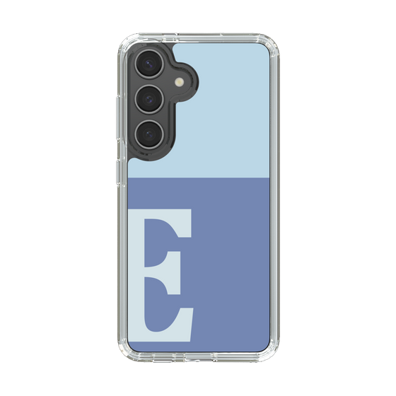 Slim Protection Case［ Original - initial two tone - E blue ］