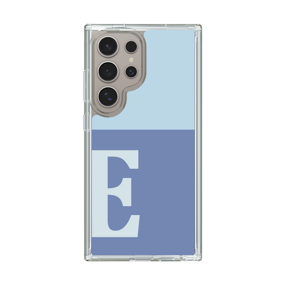 Slim Protection Case［ Original - initial two tone - E blue ］