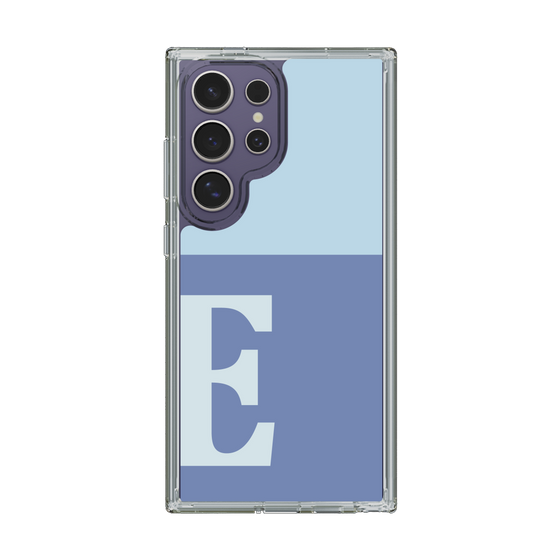 Slim Protection Case［ Original - initial two tone - E blue ］