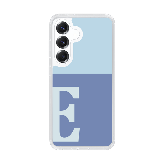 Slim Protection Case［ Original - initial two tone - E blue ］