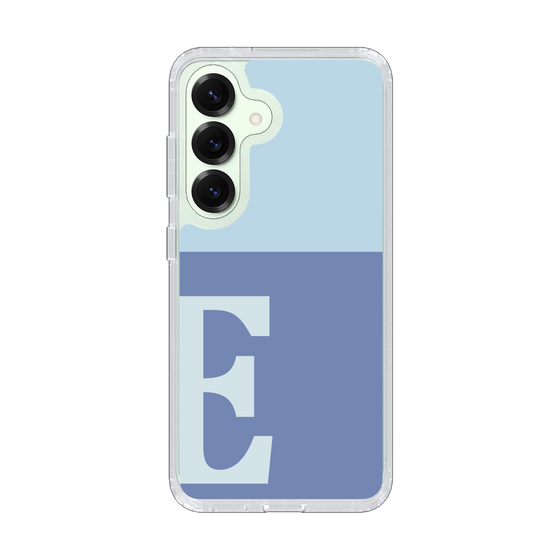 Slim Protection Case［ Original - initial two tone - E blue ］