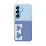 Slim Protection Case［ Original - initial two tone - E blue ］