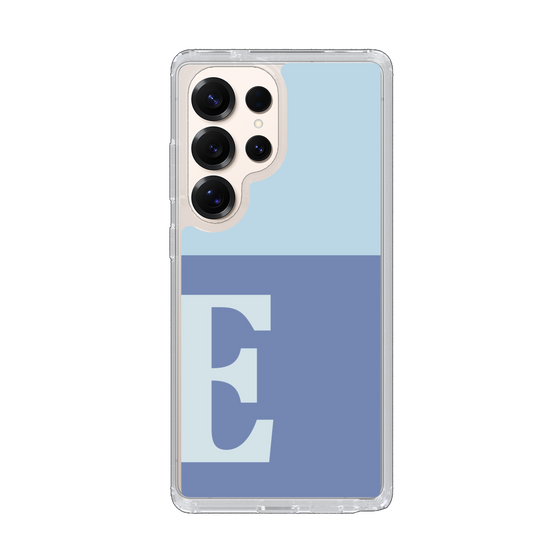 Slim Protection Case［ Original - initial two tone - E blue ］