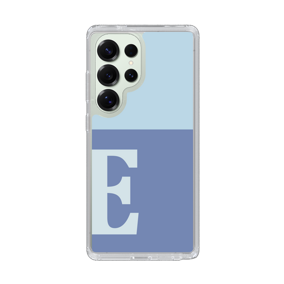 Slim Protection Case［ Original - initial two tone - E blue ］