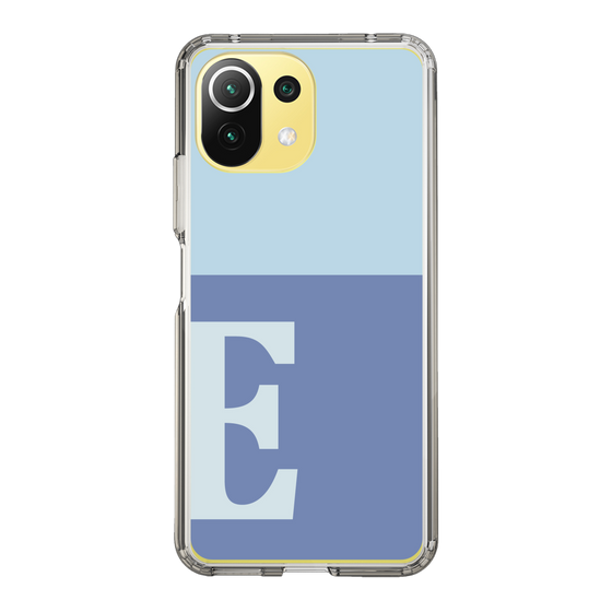 Slim Protection Case［ Original - initial two tone - E blue ］