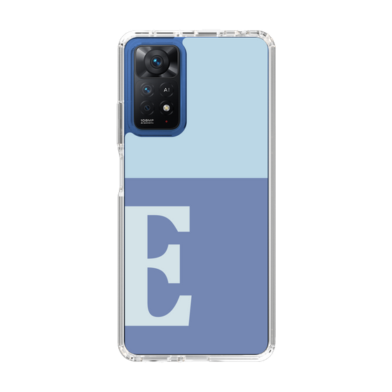 Slim Protection Case［ Original - initial two tone - E blue ］