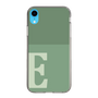 Slim Protection Case［ Original - initial two tone - E green ］