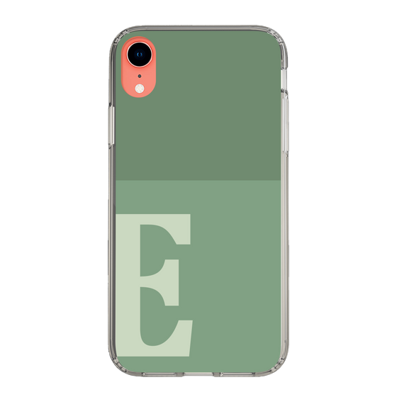Slim Protection Case［ Original - initial two tone - E green ］