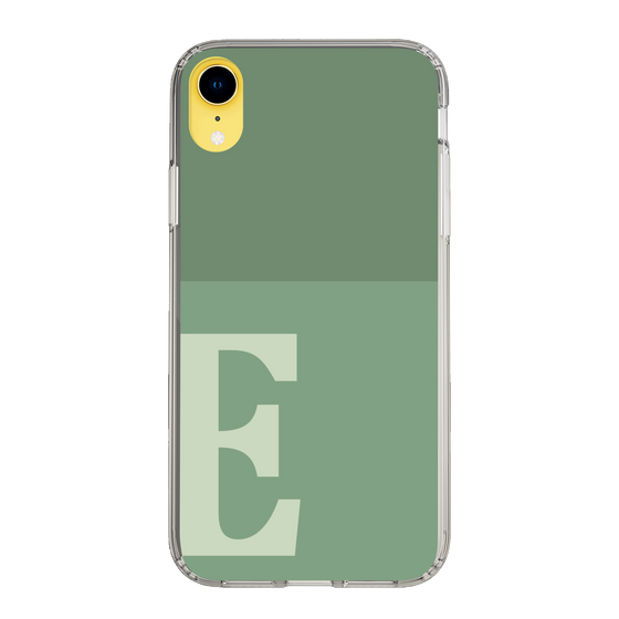 Slim Protection Case［ Original - initial two tone - E green ］