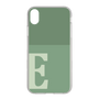 Slim Protection Case［ Original - initial two tone - E green ］