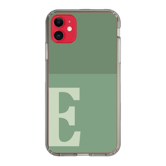 Slim Protection Case［ Original - initial two tone - E green ］