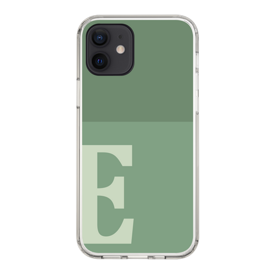 Slim Protection Case［ Original - initial two tone - E green ］