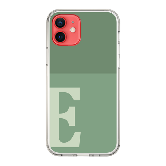 Slim Protection Case［ Original - initial two tone - E green ］