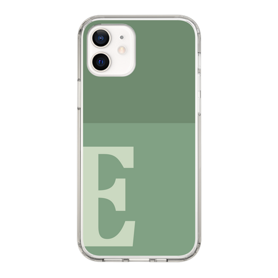 Slim Protection Case［ Original - initial two tone - E green ］