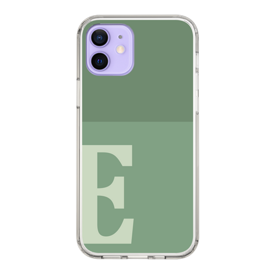 Slim Protection Case［ Original - initial two tone - E green ］