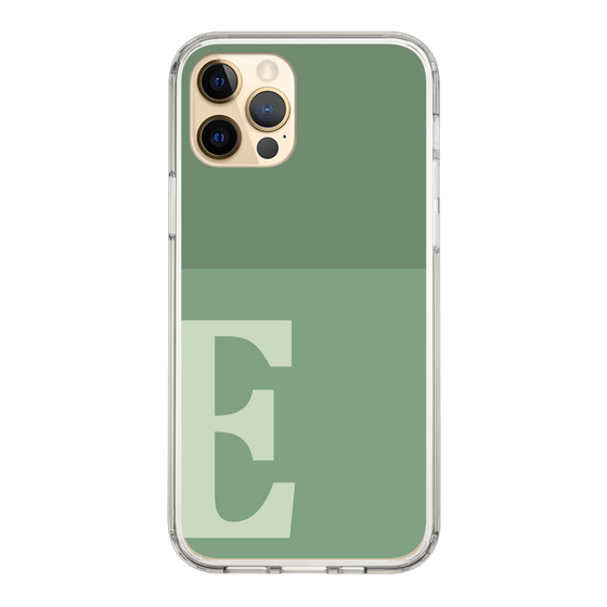 Slim Protection Case［ Original - initial two tone - E green ］