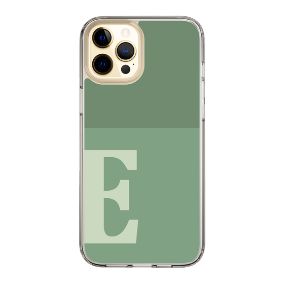 Slim Protection Case［ Original - initial two tone - E green ］