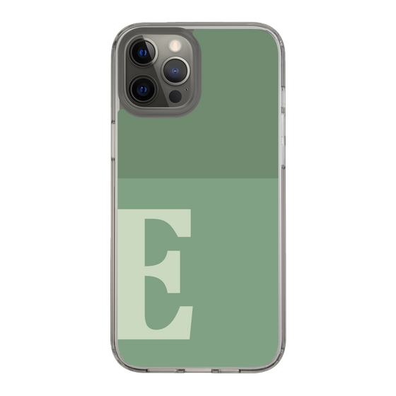 Slim Protection Case［ Original - initial two tone - E green ］