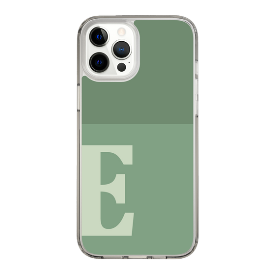 Slim Protection Case［ Original - initial two tone - E green ］