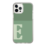 Slim Protection Case［ Original - initial two tone - E green ］
