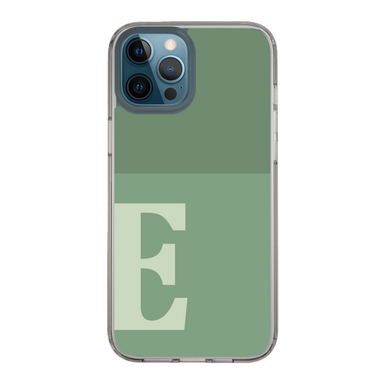 Slim Protection Case［ Original - initial two tone - E green ］