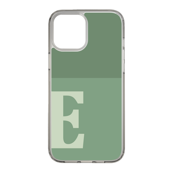 Slim Protection Case［ Original - initial two tone - E green ］
