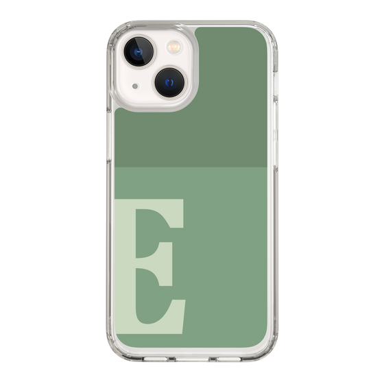 Slim Protection Case［ Original - initial two tone - E green ］