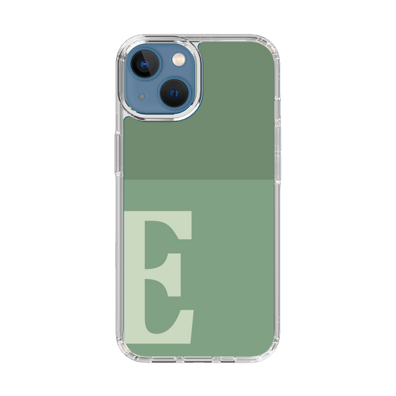 Slim Protection Case［ Original - initial two tone - E green ］