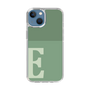 Slim Protection Case［ Original - initial two tone - E green ］