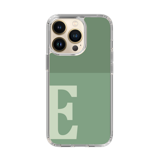Slim Protection Case［ Original - initial two tone - E green ］