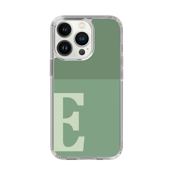 Slim Protection Case［ Original - initial two tone - E green ］