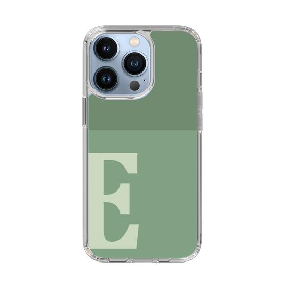 Slim Protection Case［ Original - initial two tone - E green ］