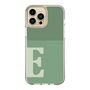 Slim Protection Case［ Original - initial two tone - E green ］