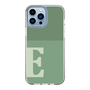 Slim Protection Case［ Original - initial two tone - E green ］