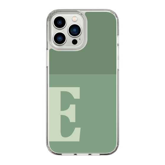 Slim Protection Case［ Original - initial two tone - E green ］