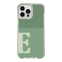 Slim Protection Case［ Original - initial two tone - E green ］