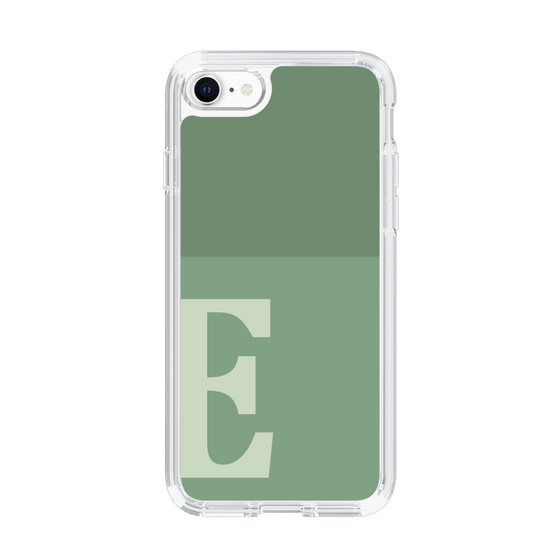 Slim Protection Case［ Original - initial two tone - E green ］