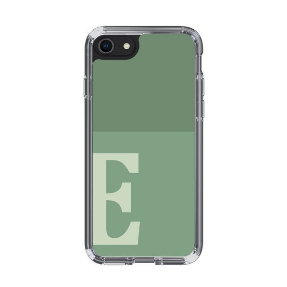 Slim Protection Case［ Original - initial two tone - E green ］