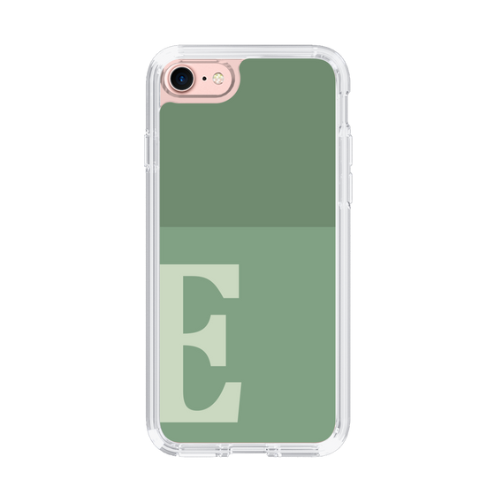 Slim Protection Case［ Original - initial two tone - E green ］