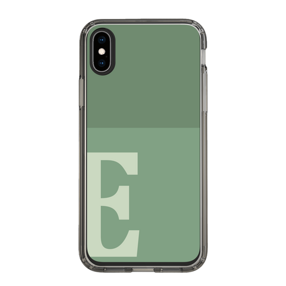 Slim Protection Case［ Original - initial two tone - E green ］