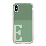 Slim Protection Case［ Original - initial two tone - E green ］