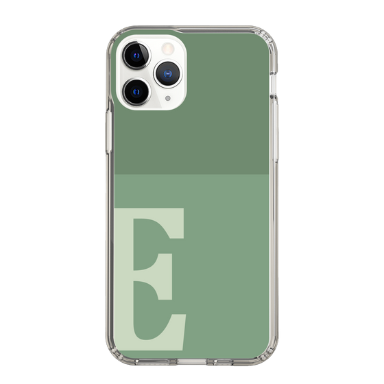 Slim Protection Case［ Original - initial two tone - E green ］