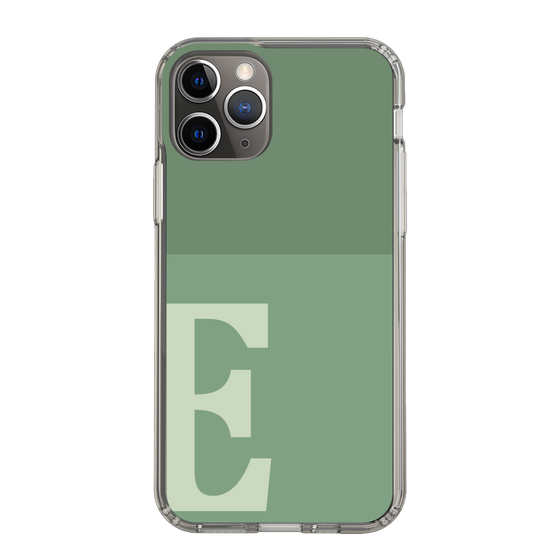 Slim Protection Case［ Original - initial two tone - E green ］