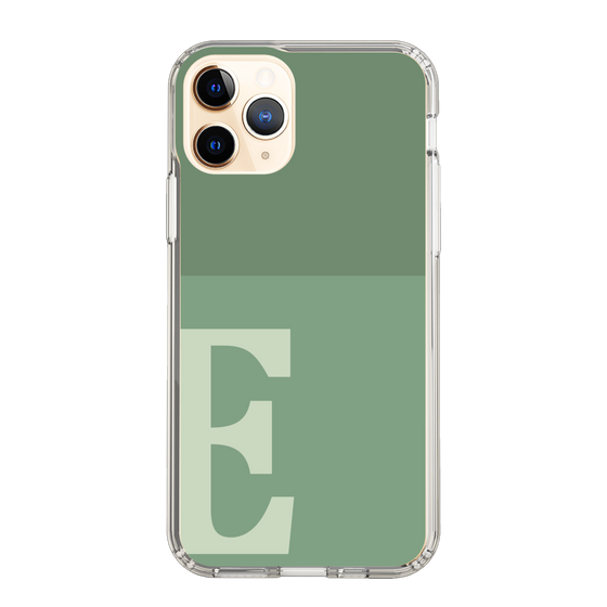 Slim Protection Case［ Original - initial two tone - E green ］