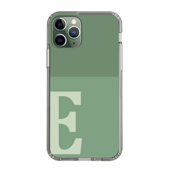 Slim Protection Case［ Original - initial two tone - E green ］